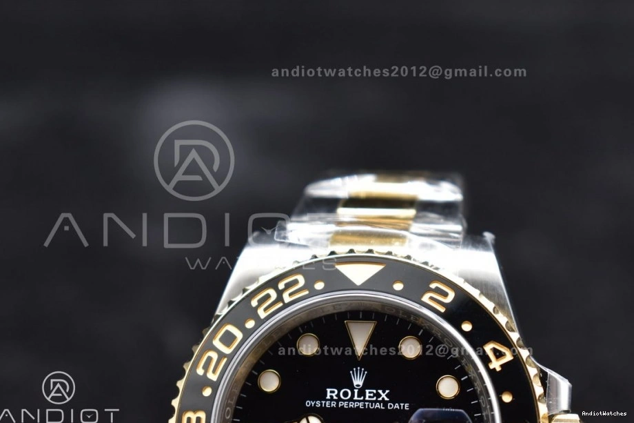 Versatile 1:1 II VR Clean 871 Best Two Edition 904L YG GMT-Master Steel Tone 116713 SS 0915
